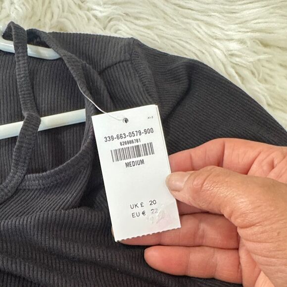 Hollister Black Long Sleeve Blouse .Size Medium NWT - Picture 7 of 7